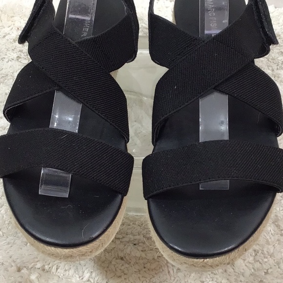 Marc Fisher Nalan black espadrille sandals - Picture 4 of 13